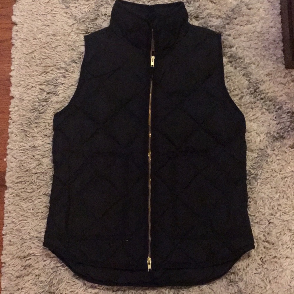J. Crew Factory Black Excursion Vest